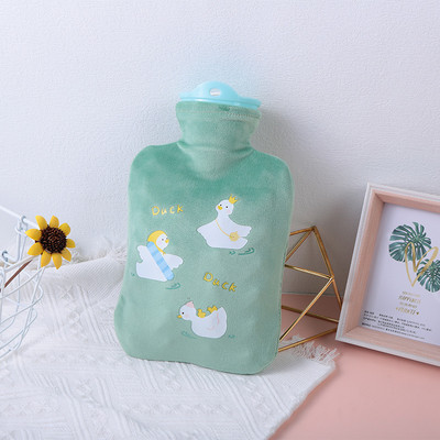 Melegvizes táska Vízzel tölthető melegvizes táska női meleg hasú kezek és lábak számára. Melegvizes palack táska