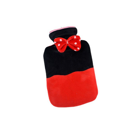 Népszerű plüss vízinjekciós melegvizes táska rajzfilm Aranyos melegvizes táska Fiziológiai meleg kézmeleg gyomortáska