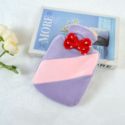 Népszerű plüss vízinjekciós melegvizes táska rajzfilm Aranyos melegvizes táska Fiziológiai meleg kézmeleg gyomortáska