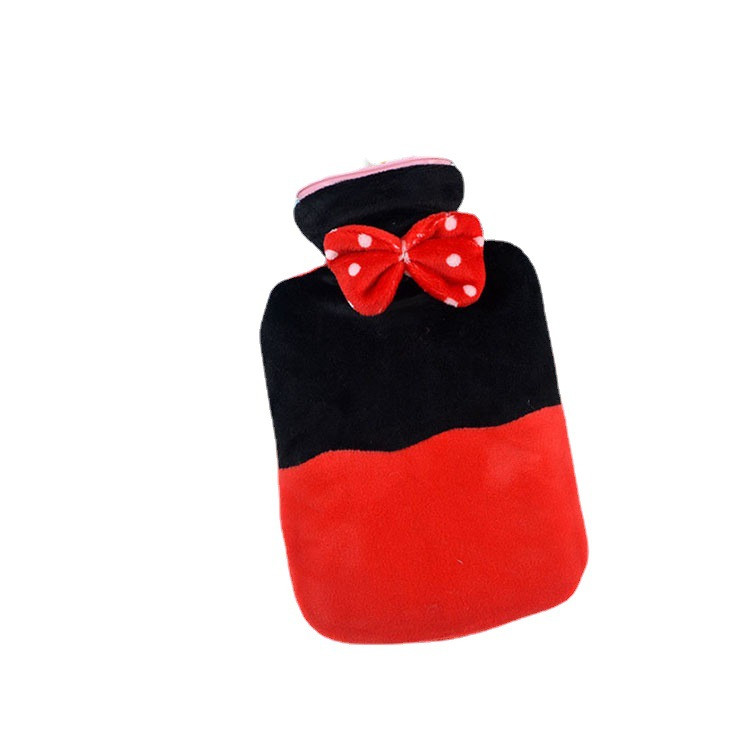 Népszerű plüss vízinjekciós melegvizes táska rajzfilm Aranyos melegvizes táska Fiziológiai meleg kézmeleg gyomortáska