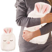 Cartoon Plush kuumaveekott | Sügis- ja talvine perfusioon naiste kätesoojendaja | Lihtne kasutada talvekink perele