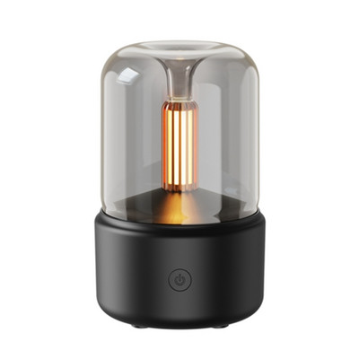 120ml Aromatherapy Essential Oil Diffuser Moutain View Ultrasonic Air Humidifier Cool Mist Humidifier 7 Color Light LED