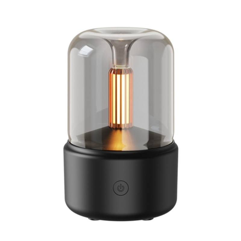 120ml Aromatherapy Essential Oil Diffuser Moutain View Ultrasonic Air Humidifier Cool Mist Humidifier 7 Color Light LED