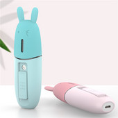 Cute Rabbit hordozható arc-párásító elektromos USB kézi vízpermet készítő léghűtő párásítók diffúzor arcgőzhöz
