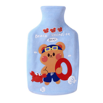 Χαριτωμένο μπουκάλι ζεστού νερού Warm Belly Treasure Cartoon Warmer γεμάτο Μίνι αντιεκρηκτικό φορητό χειμερινό επαναχρησιμοποιούμενο θερμαντήρα χεριών