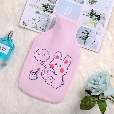 Sticlă drăguță cu apă fierbinte Încălzitor de mâini, portabil, reutilizabil, pentru iarnă