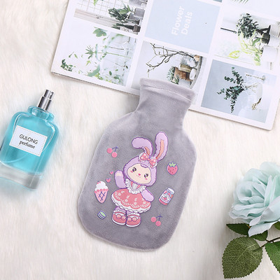 Sticlă drăguță cu apă fierbinte Încălzitor de mâini, portabil, reutilizabil, pentru iarnă