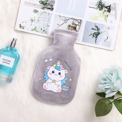 Sticlă drăguță cu apă fierbinte Încălzitor de mâini, portabil, reutilizabil, pentru iarnă