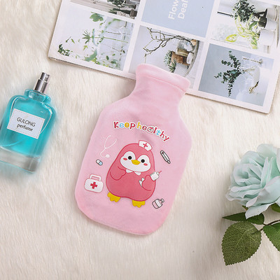 Sticlă drăguță cu apă fierbinte Încălzitor de mâini, portabil, reutilizabil, pentru iarnă