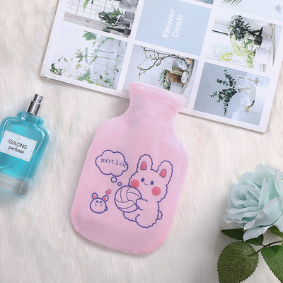 Sticlă drăguță cu apă fierbinte Încălzitor de mâini, portabil, reutilizabil, pentru iarnă