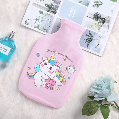 Sticlă drăguță cu apă fierbinte Încălzitor de mâini, portabil, reutilizabil, pentru iarnă