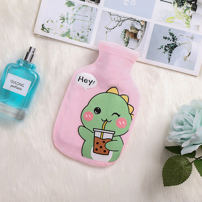 Sticlă drăguță cu apă fierbinte Încălzitor de mâini, portabil, reutilizabil, pentru iarnă