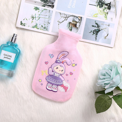 Sticlă drăguță cu apă fierbinte Încălzitor de mâini, portabil, reutilizabil, pentru iarnă