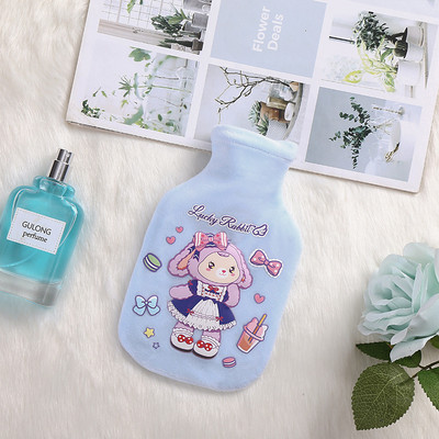 Sticlă drăguță cu apă fierbinte Încălzitor de mâini, portabil, reutilizabil, pentru iarnă