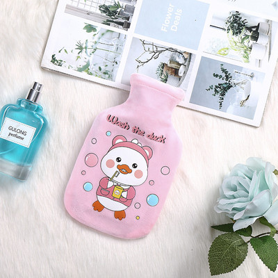 Sticlă drăguță cu apă fierbinte Încălzitor de mâini, portabil, reutilizabil, pentru iarnă