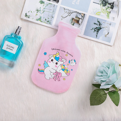 Sticlă drăguță cu apă fierbinte Încălzitor de mâini, portabil, reutilizabil, pentru iarnă