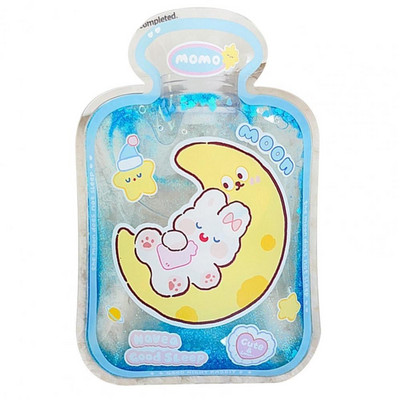 Kawaii Rabbit Bear kätesoojendaja Quicksand Student Girl kuumaveekott multikas õhukindla kaanega isoleeritud veekoti soe kott