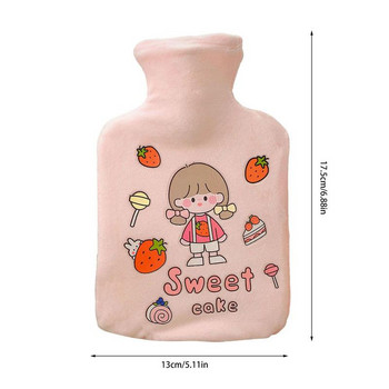 1 ΤΕΜ 350ml Ζεστό Νερό Μπουκάλι Χαριτωμένο Cartoon Μπουκάλι Ζεστού Νερού Χειμωνιάτικη Σακούλα Ζεστού Νερού Μπουκάλι Νερού Πόδια Χεριών