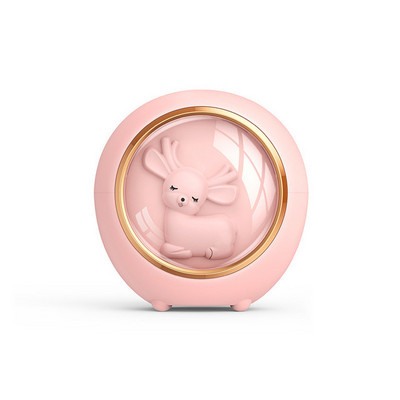 200ml Υπερηχητικός υγραντήρας αέρα Space Pet Aroma Diffuser with Silent Night Light Cool Mist υγραντήρες για υπνοδωμάτιο γραφείου στο σπίτι