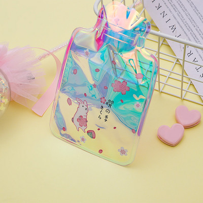 Talvine kaasaskantav kuumaveepudel naistele mõeldud veepudel, armas ja turvaline plahvatuskindel kätesoojendaja mini kaasaskantav multikas