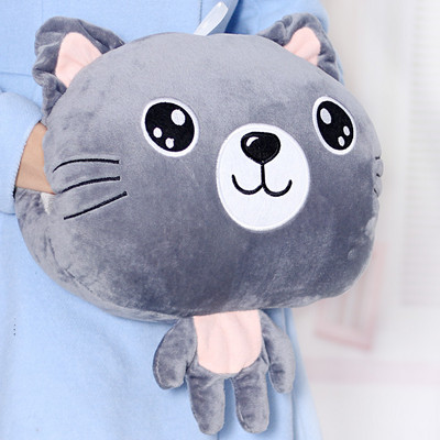 Armsad padi käed, soe vesi, aare ja vesi elektrikott hulgimüük kuuma plüüsiga funktsionaalne keha multifilm laadimise viskamine