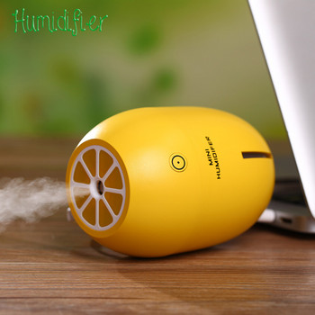 Lemon Mini USB 5V ултразвуков овлажнител за мъгла за домашен автомобил