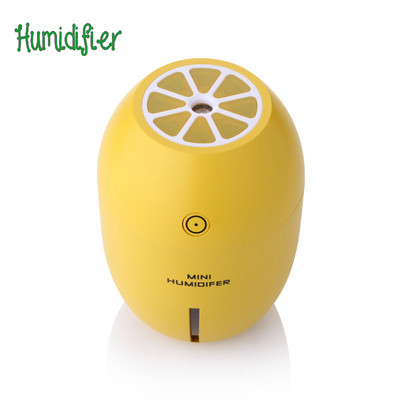 Lemon Mini USB 5V Ultrasonic Humidifier Mist Maker για οικιακό αυτοκίνητο