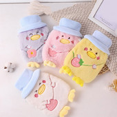 Δώρο ζεστά εργαλεία Μίνι φορητό χαριτωμένο μοτίβο μπουκάλι ζεστού νερού Ασφάλεια Αντιεκρηκτική θερμαντική συσκευή χεριών βελούδινο ζώο κινουμένων σχεδίων