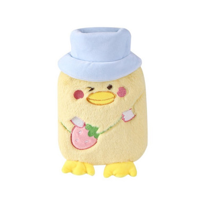 Δώρο ζεστά εργαλεία Μίνι φορητό χαριτωμένο μοτίβο μπουκάλι ζεστού νερού Ασφάλεια Αντιεκρηκτική θερμαντική συσκευή χεριών βελούδινο ζώο κινουμένων σχεδίων