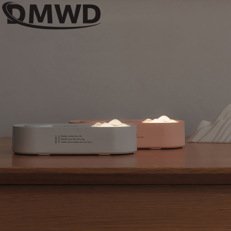 DMWD USB Sticla de apa Umidificator cu ultrasunete Difuzor Fogger Air Mini Electric Aromaterapie Produs de ceata Umidificatoare incarcabile