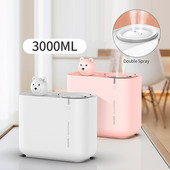 Dupla spray aromaterápiás diffúzor párásító USB ultrahangos Cool Humidificador illóolajos otthoni ködkészítő Quiet Fogger