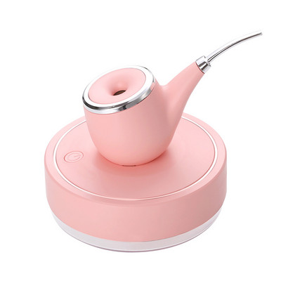 LEARNHAI 110 ml ultrahangos levegő dohánycső párásító mini aroma diffúzor otthoni autós USB ködkészítő ködkészítő LED éjszakai lámpával