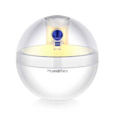 220ML Snowman Mini Humidifier USB Portable Electric Ultrasonic Cool Mist Maker Aromatherapy Oil Diffuser for Christmas Gift