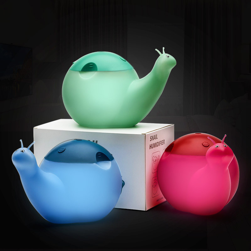 550 ml mielas sraigių oro drėkintuvas, didelės talpos ultragarsinis aromatinis aliejaus difuzorius naktinis šviestuvas mini USB namų biuro automobilinis rūko gamintojas