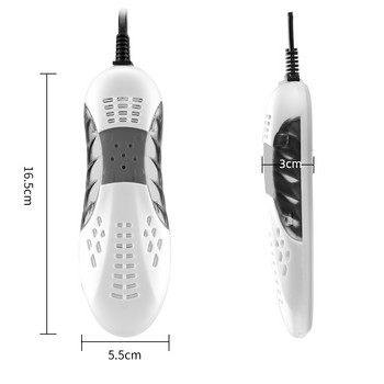 18W EU/US Plug Race Car Shape Voilet Light Сушилня за обувки Протектор за крака Обувка Миризма Дезодорант Устройство за изсушаване Сушилня за обувки Нагревател