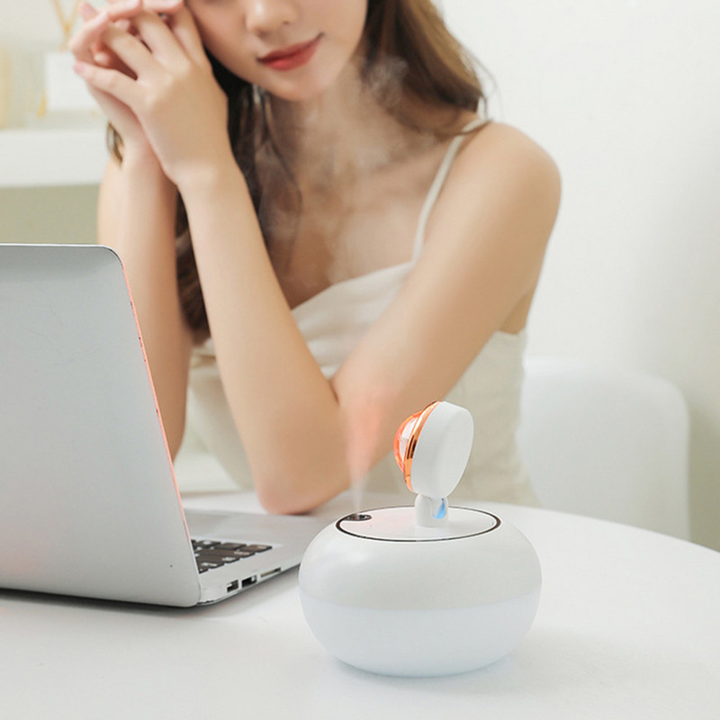 2022 Creative Sunset Light párásító USB otthoni Sunset Light párásító hálószoba mini porlasztó új multifunkciós