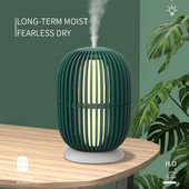 Νέος υγραντήρας H8 Cactus Cute Mini Household Μικρός ενυδατικός Αρωματοθεραπεία USB Humidifier Πολύχρωμο φως νύχτας