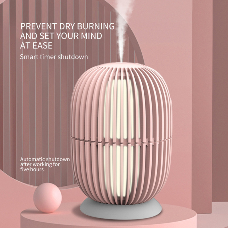 Νέος υγραντήρας H8 Cactus Cute Mini Household Μικρός ενυδατικός Αρωματοθεραπεία USB Humidifier Πολύχρωμο φως νύχτας