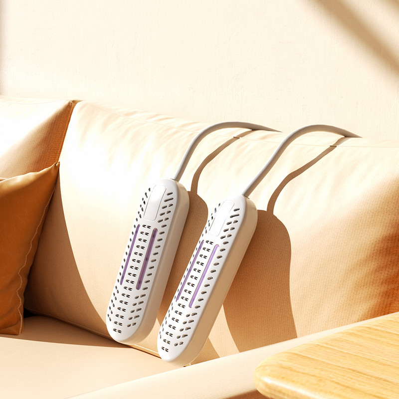 Új aromás cipő szárítás lila cipő szárító elliptikus cipő szárító cipőtartó fűtő szagtalanító párátlanító készülék téli