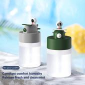 Cartoon Astronaut Doll elektromos légpárásító USB ultrahangos Cool Mist víz aroma diffúzor otthoni párásító diffúzorhoz