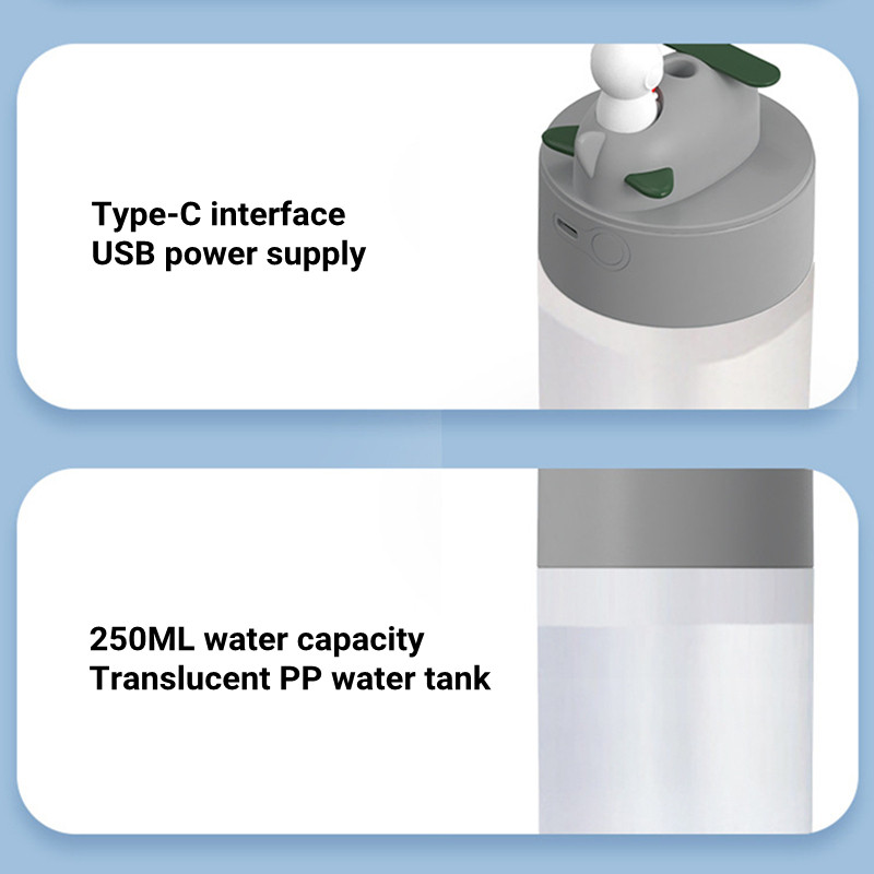 Cartoon Astronaut Doll elektromos légpárásító USB ultrahangos Cool Mist víz aroma diffúzor otthoni párásító diffúzorhoz