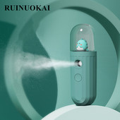 Φορητός φορητός υγραντήρας αέρα προσώπου υπερήχων Mini επαναφορτιζόμενος Cute Pet Face Steamer Water Sprayer Diffuser Nano MistMaker