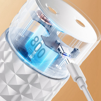 Φορητός Mini Air Humidifier USB Ultrasonic Essential Oil Diffuser Home Aroma Anion Mist Maker