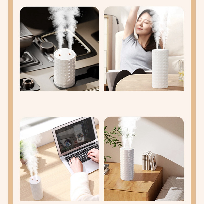 Hordozható mini légpárásító USB ultrahangos illóolaj diffúzor otthoni aroma anion ködkészítő