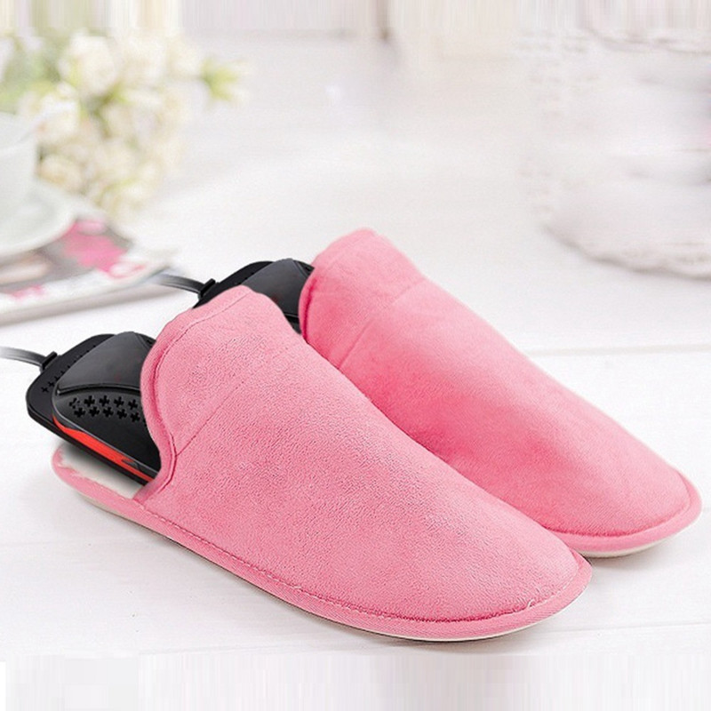 DMWD ištempiamas elektrinis batų džiovintuvas 220 V batų kvapo valiklis medvilninės kojinės šlepetės Batų džiovintuvas šildytuvas 3 spalvos