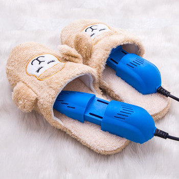 Сушилня за обувки Електрически нагревател Прибиращ се дезодорант Устройство за обезвлажняване за обувки 10 W Дехидратор за обувки EU Зимни топли стелки Отопляеми