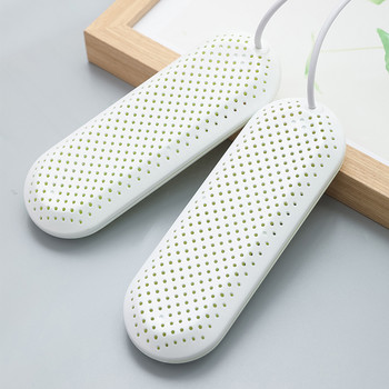 Ηλεκτρικός θερμαντήρας στεγνωτηρίου παπουτσιών UV Sanitizor Στέγνωμα σταθερής θερμοκρασίας Χρονοδιακόπτης απόσμησης Θερμάντης για παπούτσια Στέγνωμα ρούχων
