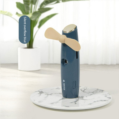 Õhuniisutajad Pihusti Väike ventilaator Käeshoitav Õpilane Usb Laadimine Vee täitmine Instrument Külmutus Niisutaja Vaikne