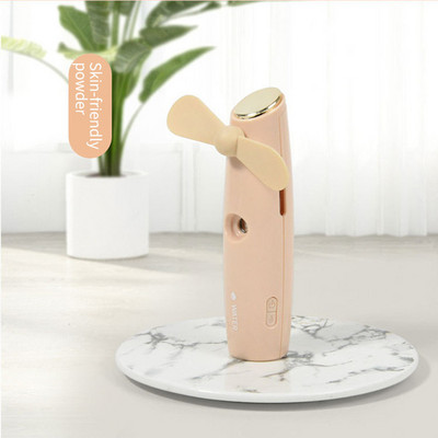 Õhuniisutajad Pihusti Väike ventilaator Käeshoitav Õpilane Usb Laadimine Vee täitmine Instrument Külmutus Niisutaja Vaikne