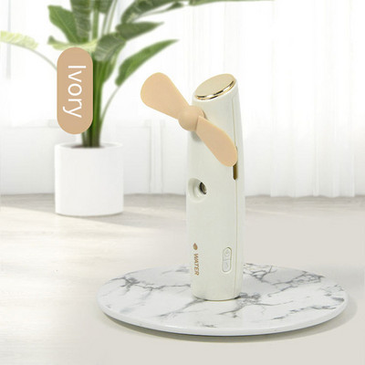 Õhuniisutajad Pihusti Väike ventilaator Käeshoitav Õpilane Usb Laadimine Vee täitmine Instrument Külmutus Niisutaja Vaikne